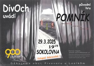 Představení pomník opět v Sokolovně – již 29. března
